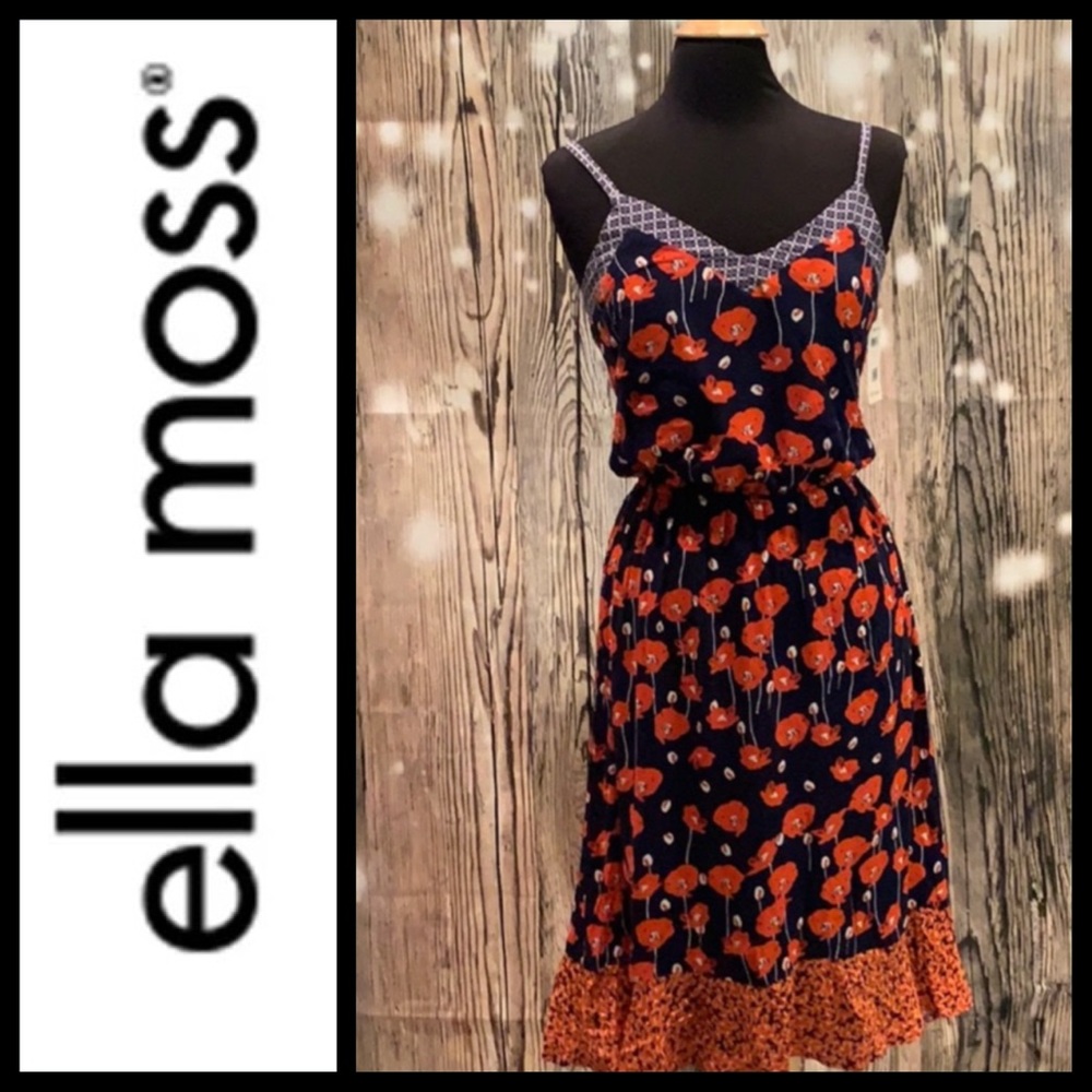 ❤️NWT ELLA MOSS FLORAL DRESS - Picture 2 of 12